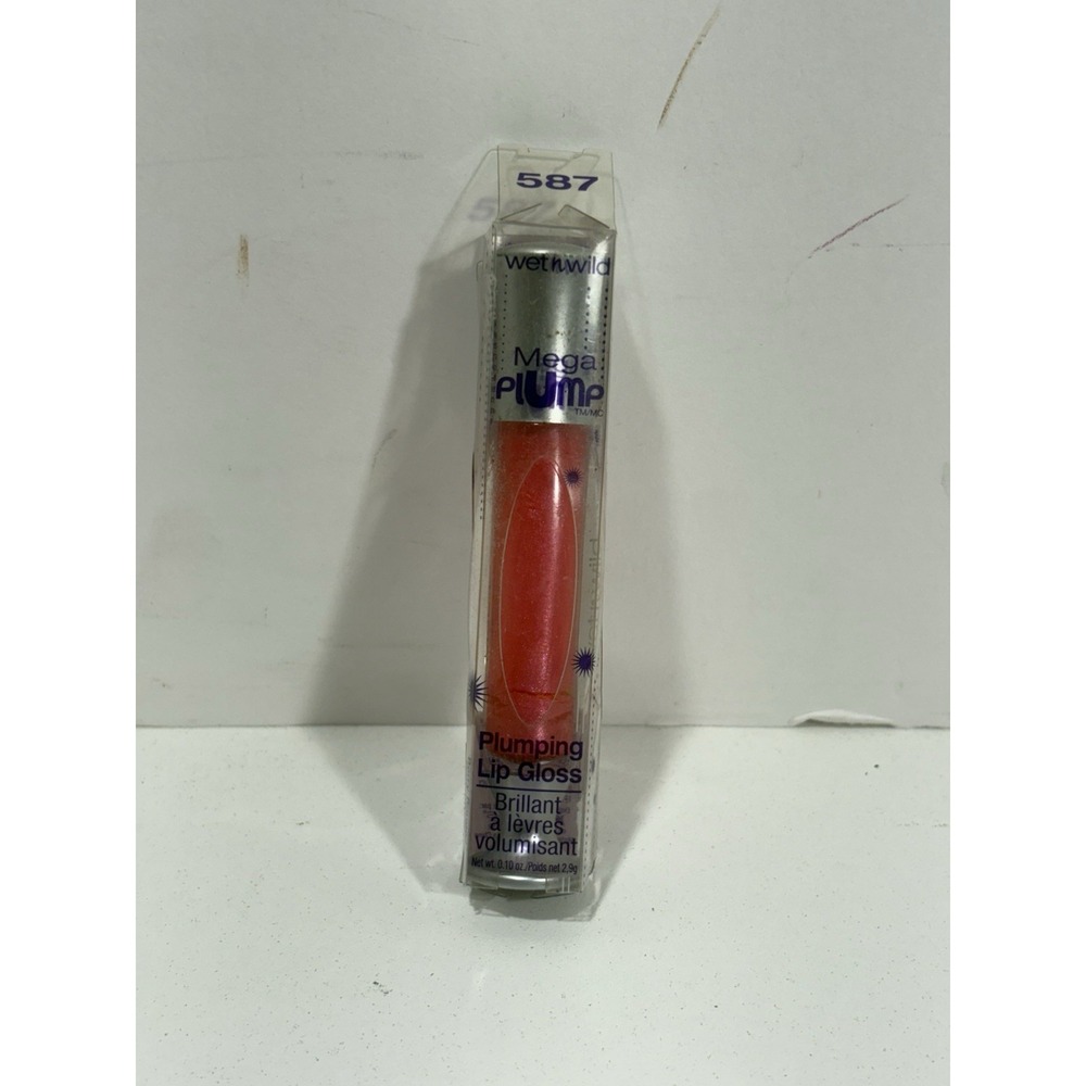 Wet n Wild Mega Plump Plumping Lip Gloss -587 BERRY ROUGE New
